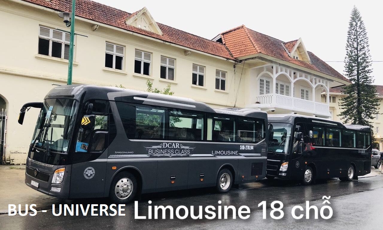 xe Universe Bus Limousine 18 chỗ